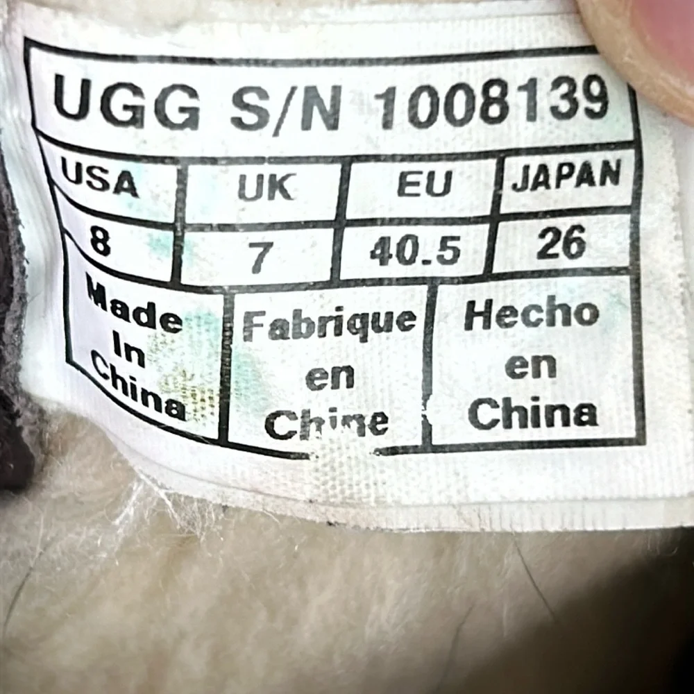 UGG Men's Hannen UGGpure-Lined Leather Waterproof Combat Boots
